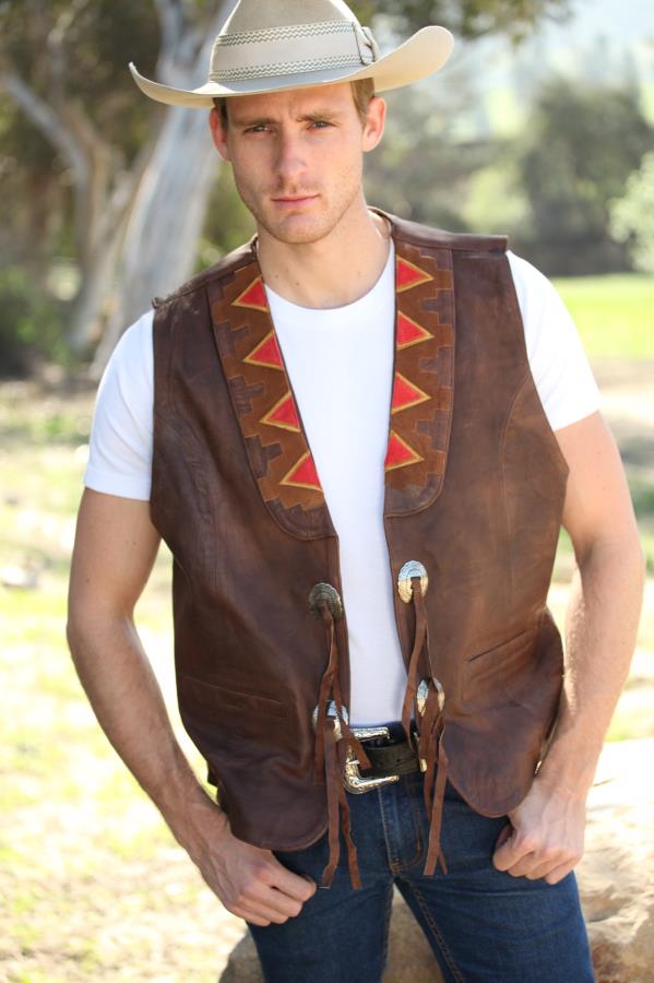 (image for) Circle of Life Western Indian Artwork Vest